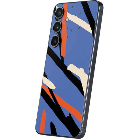 Abstract Lines Galaxy S25 Skin